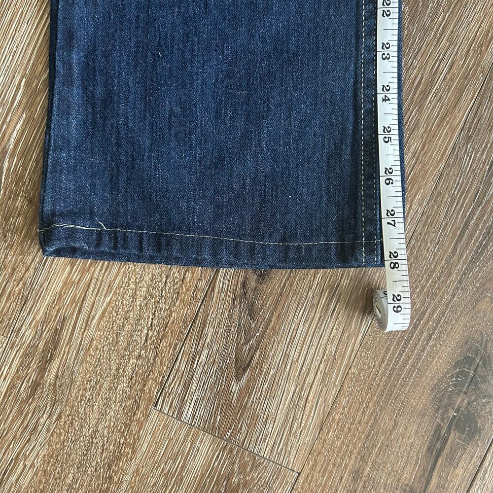 Carhartt Women’s Dark Wash Bootcut Jeans, Rugged Western Style, Size 6. - Picture 6 of 10